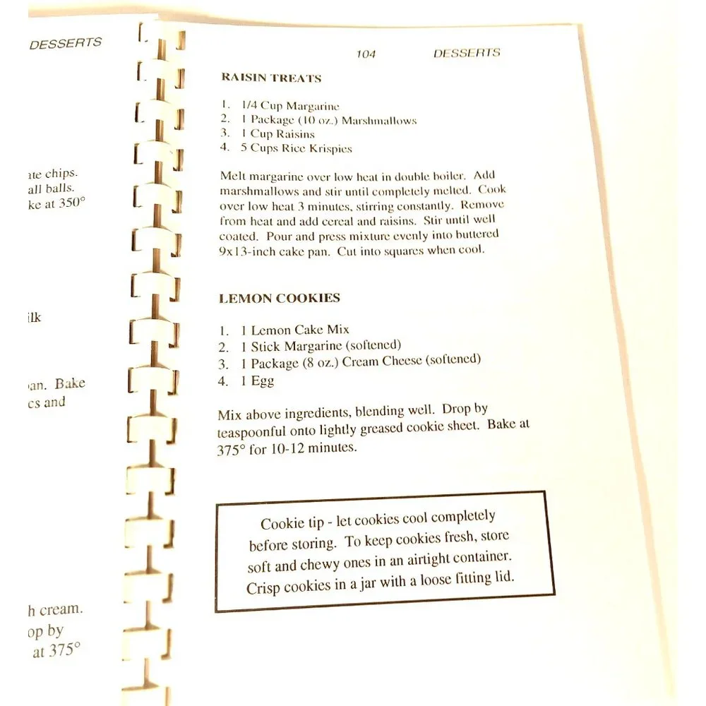 More of the Four Ingredient Cookbook Signed by Emily Cale, Linda Coffee 1994 VTG